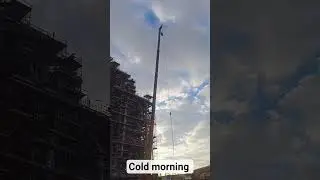 need to stop 🛑 because of strong winds | heavy equipment