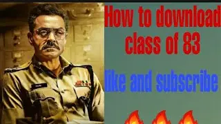 How to download class of 83