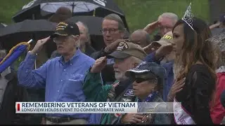 Longview community remembers Vietnam veterans