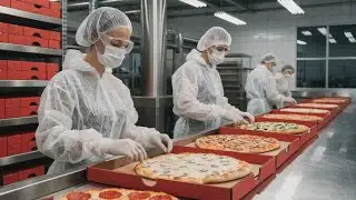  Ai Pizza processing and production process 2025