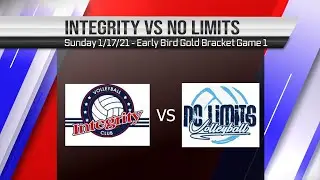 Integrity 14 Intense vs No Limits - Early Bird Gold Bracket - 1/17/21