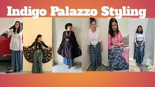 Indigo Palazzo Styling #stylingtips