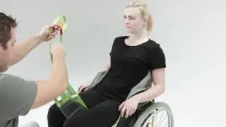 Badegurt Netzgurt Patientengurt f&uuml;r Patientenlifter zum baden und duschen Anwendung
