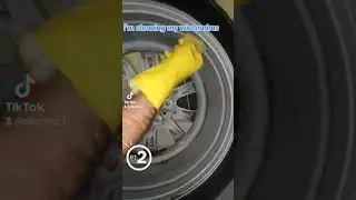 I'm cleaning my winter rims part 2#like #follow #car #cars #beautiful #asmr #asmrsounds