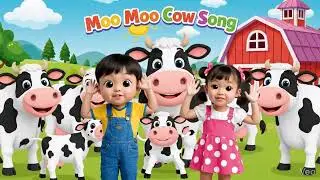 Moo Moo Cow Song — Nursery Rhyme for Toddlers @NurseryRhymesLukasAndFriends