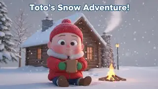 Toto&rsquo;s Snow Adventure ❄️ | Cozy Winter Story for Kids | Kiddo Learning Hub