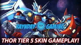 TIER 5 SKIN IN ACTION! Thor Ragnarok Gameplay and Build! (SMITE)