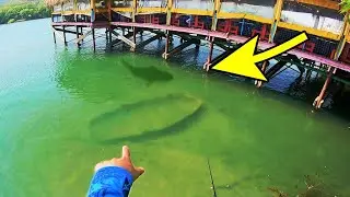 The STRANGEST THING TO EVER HAPPEN WHILE FISHING!! (IM SCARED)