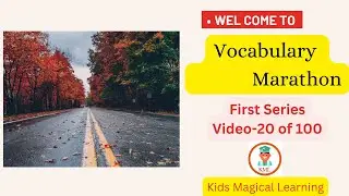 vocabulary marathon: (Video-20/100) words are Discretion, Order, Deduct, Exhibit and Crew.