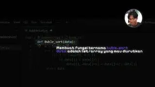 Metode bubble sort Fengan implementasi Program Pyhton Tgs algoritma pemrograman, Alif Dwi nur rahman