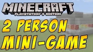 Minecraft PS3 Edition - 2 Person Mini-Game (Minecraft Invention) (Tutorial)