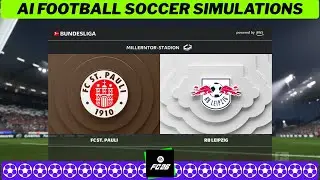 FC ST. PAULI vs RB LEIPZIG ⚽ Bundesliga 2025/26 Matchday 16 🟩 EA FC 26 Simulation