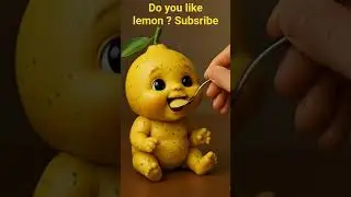 The cutest lemonbaby  #ai #blowthisup #makemefamous #fyp #viral #fruitbaby #asmr #cuteart #fruitbaby