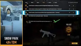Finish 10 Enemies in Snow Park map with SMG in Single Match (Complete Anytime - This Season