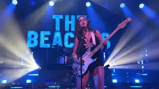 The Beaches Shower Beer @thebeachesband  Live in SF at the Warfield #concert #rock