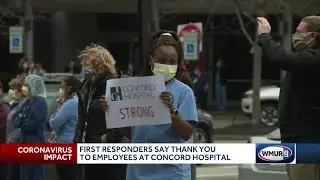 Parade held to honor Concord Hospital workers