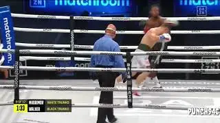 Israil Madrimov vs. Eric Walker Missed Knockout by Ref