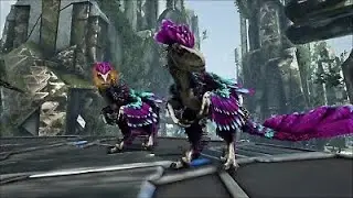 Ark: Survival Evolved how to solo Alpha dragon with 2 deinonychus 2022