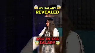 My Salary Revealed😱🤑| ASO IN CSS SALARY after 2 years✅ #shorts #ssc #salaryslip #asoincss