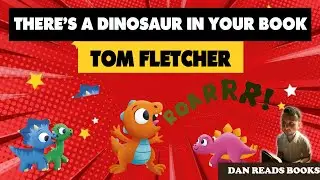 THERE'S A DINOSAUR IN MY BOOK | TOM FLETCHER | READ ALOUD AUDIO BOOK | LEARN ENGLISH🦖🦕📖