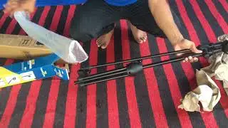 Unboxing of Powerpak MS-1001 3 Leg Boom Microphone Stand (Black)