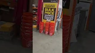 Shopping at Home Depot today for some home improvements.