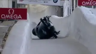 Lamin Deen & John Baines crashed in Lake Placid