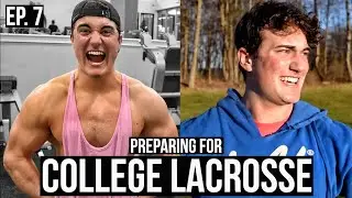Preparing for College Lacrosse Ep. 7 | Lacrosse Shots & Full Leg Day Routine