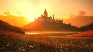 Relaxing Fairytale Castle Ambience | Calm Your Mind in a Scene Inspired by Beauty and the Beast