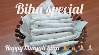Happy Bhugali Bihu🙏 | Homemade Bihu Special | Bihu Pitha