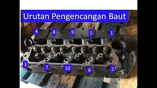 Torsi Baut Cylinder Head Perkins 1104C