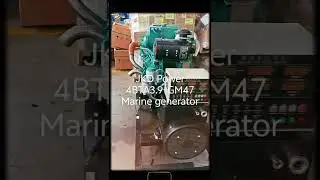 #4BTA3.9 GM47 #Cummins #Marine Engine #Marine Generator＃engine for boat#Generator