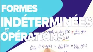 Calcul de Limites - Formes Indéterminées et Opérations - Mathrix