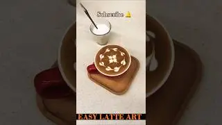 💖Valentine's Easy Latte art#valentinesday #latte #drink #love #matcha #youtubeshorts #youtube #viral