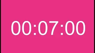 7 Minute Focus Timer (Barbie Inspired) – Study, Work, Pomodoro | Timely Countdown