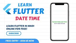How to Get Current DateTime in Flutter || flutter datetime example || current date time in flutter