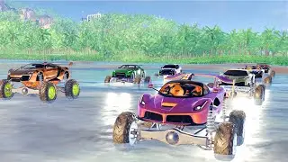 Monster Truck OffRoad Crazy Extreme Racing Normal GamePlay#10 Arizona Derby One Stormy Day