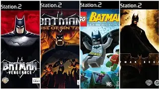 TOP 5 BEST BATMAN GAMES FOR PS2[PLAYSTATION 2]