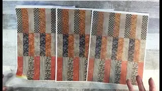 Print On Fabric - Tab Binding - Experiment Freezer Paper, Sticker Paper Double-sided adhesive sheet?
