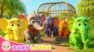 The Big Elephant's Adventure | EP058 #elephant #nurseryrhymes #onebigelephant