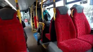 Brand NEW Wright StreetDeck Electroliner BEV Abellio London 3027 LV72BZX Short Journey on a Route U5