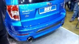 subaru forester rrt tuning выхлоп