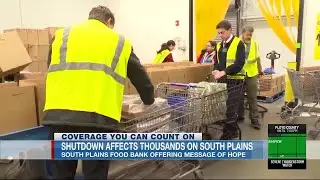 South Plains Food Bank offers help as federal workers go without pay
