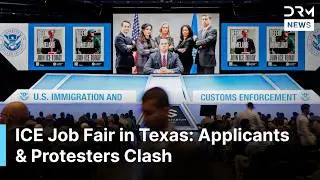 &lsquo;Highly Desired Career&rsquo;: Applicants & Protesters Clash at ICE Job Fair | DRM News | AC1B
