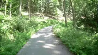 mit dem e-bike von Bensheim-Auerbach auf den Melibokus