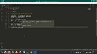 Create random password for your Social Media Accounts in Python
