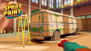 Colorizing The World In Detail ~ Spray Paint Simulator