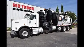 2012 Kenworth T800 Vactor HXX Hydro Excavation Vacuum Truck