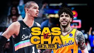 San Antonio Spurs vs Charlotte Hornets Full Game Highlights | Jan 31, 2026 | FreeDawkins