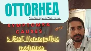 कान बहना|Ottorhea|Ear Discharge: Symptoms, cause and 5Best Homeopathic Natural Medicine|Dr.Homeocare